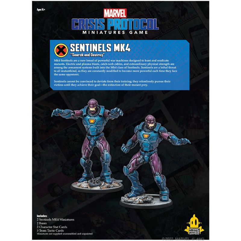 Marvel Crisis Protocol Sentinels MK IV